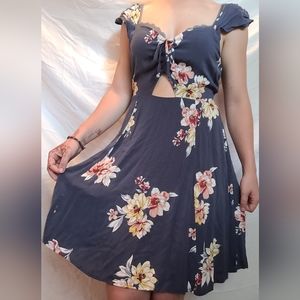 Cute blue floral sundress